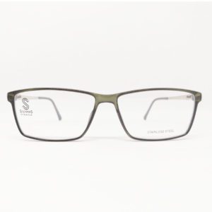 Armação para Óculos de Grau Stepper - 140 STS-10076 F620 56 14 STAINLESS STEEL